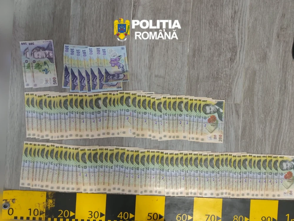 Bani găsiți la percheziții