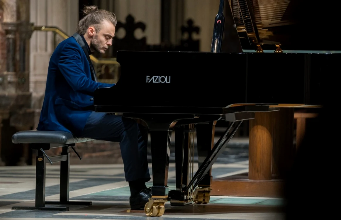 Pianistul Daniel Ciobanu                  FOTO: Alex Coman