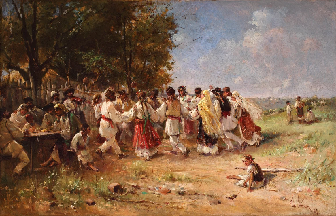 ”Hora de la Aninoasa", a lui Theodor Aman