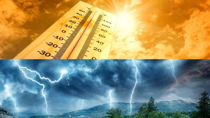 Instabilitate atmosferică într-o parte din țară, val de căldură în alta FOTO Colaj Shutterstock