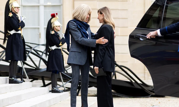 Brigitte Macron și Olena Zelenska profimedia 1055854228 jpg
