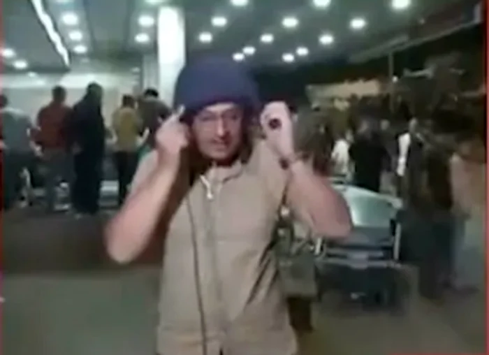 Corespondentul Palestina Tv Salman Al-Bashir FOTO Captură Foto AP