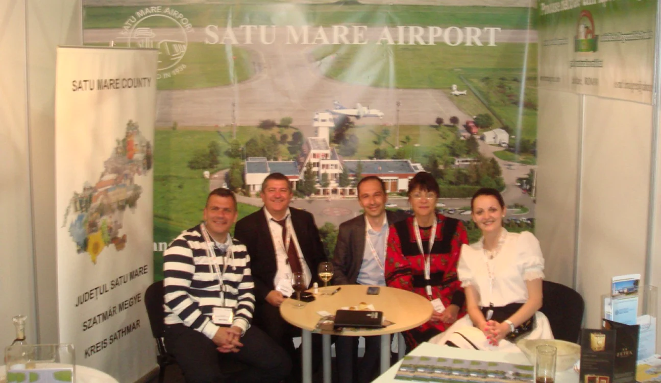 Prezenţa Aeroportului Satu Mare la acest eveniment a avut ca scop atragerea de noi parteneri