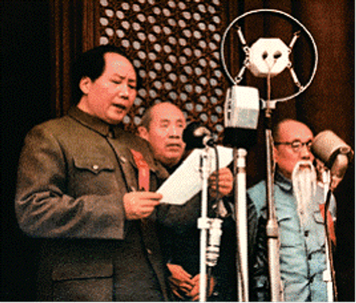 China în timpul lui Mao Zedong: „un marş lung în noapte”. Socialism, pace şi prosperitate 