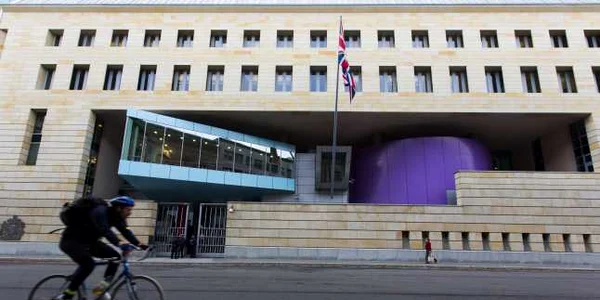 Ambasada britanică din Berlin FOTO Reuters