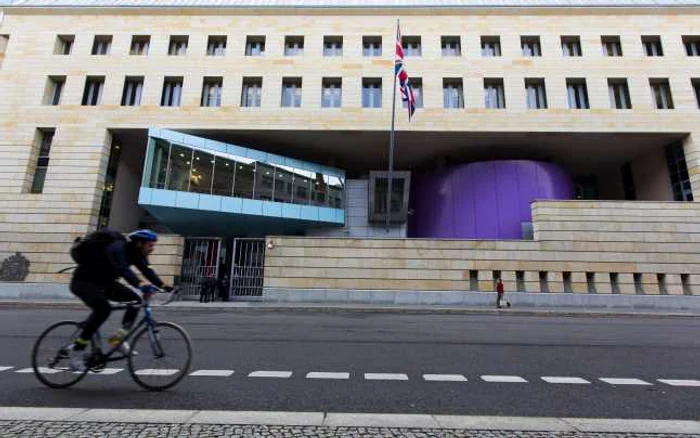 Ambasada britanică din Berlin FOTO Reuters