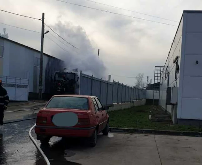 Incendiul de lângă supermarket