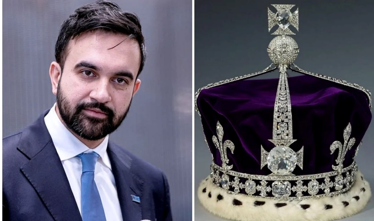 Zohran Mamdani i-a cerut regelui Angliei diamantul de pe coroană FOTO: X