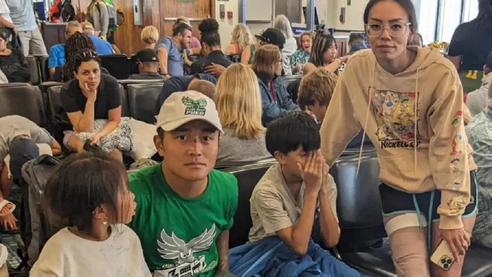 Tee Dang și familia ei au supraviețuit incendiilor din Maui  Sursa FOTO BBC