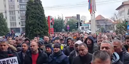 protest mineri CE oltenia captura Gorj TV png