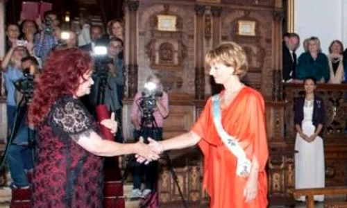 Stela Popescu Nihil sine Deo Principesa Margareta Castelul Peles jpeg