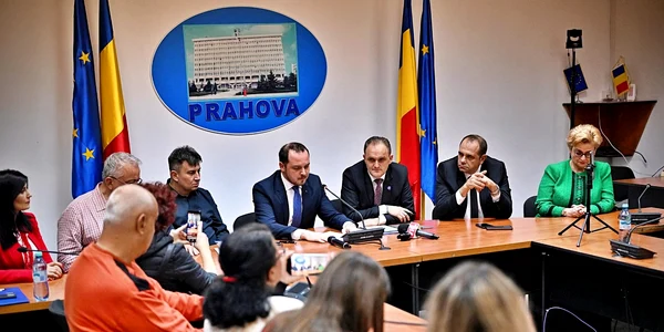 Alexandru Rogobete , la CJ Prahova, 2024, foto Facebook jpg