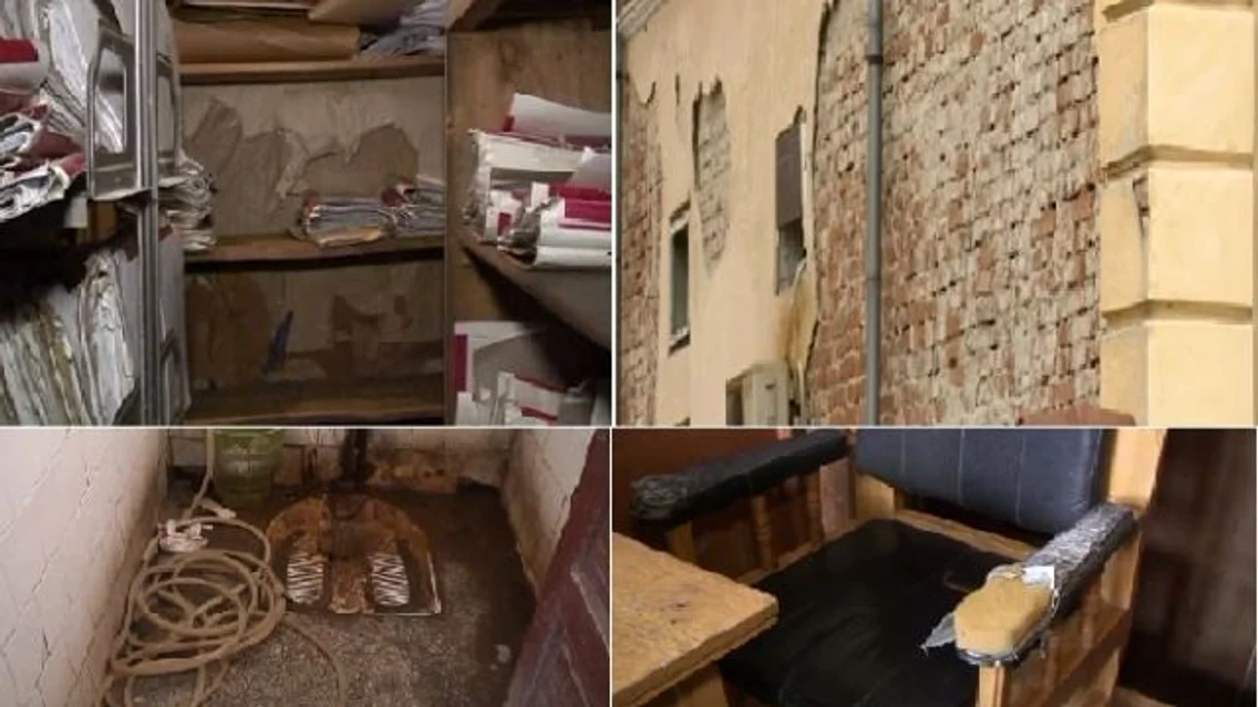 Condiţiile existente în cadrul instanţelor de judecată din Horezu şi Drăgăşani - Vâlcea Foto Adevărul