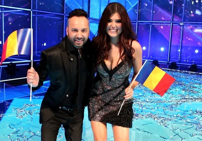 
    Ovi și Paula Seling au reprezentat România la Eurovision de două orifoto: TVR  