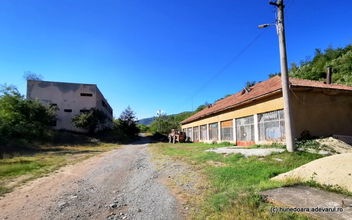 Ruinele minei Boiţa. Foto: ADEVĂRUL.