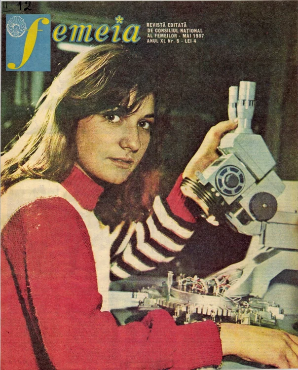 Coperta revistei „Femeia”. FOTO: Arcanum