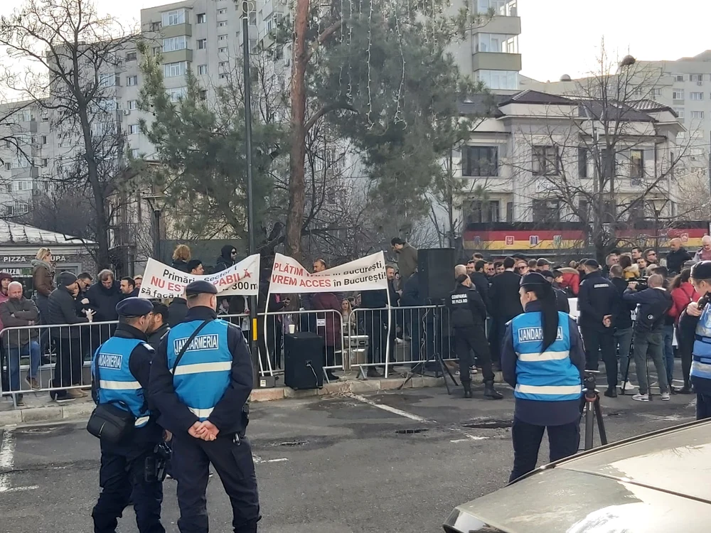 Protest al cetățenilor din cartierul Greenfield