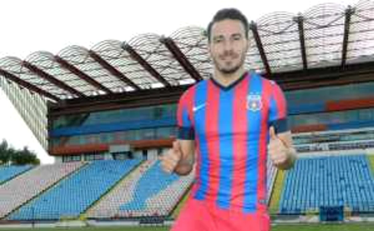Adrian Cristea, noul fotbalist al Stelei FOTO steauafc.com