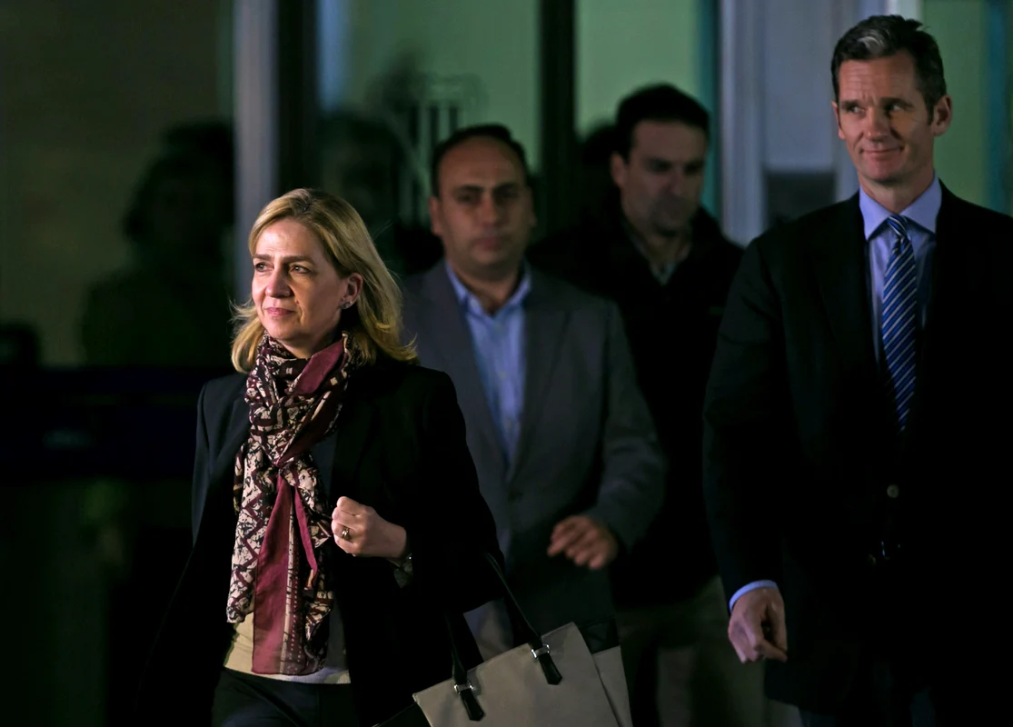 Infanta Cristina Inaki Urdangarin. FOTO: Getty Images