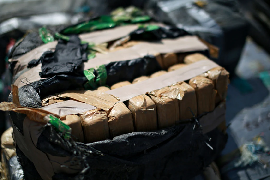 
    Peste două tone de cocaină au fost descoperite în Portul ConstanțaFoto: Getty  