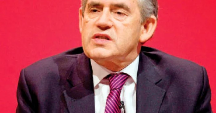 Premierul britanic, Gordon Brown, este bun de plată