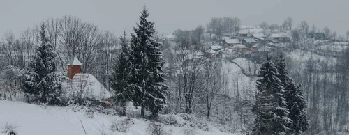 iarna in satul socet din hunedoara foto lucian ignat