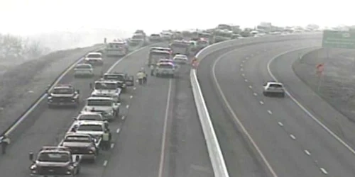 Foto CNN În accident au fost implicate 176 de maşini