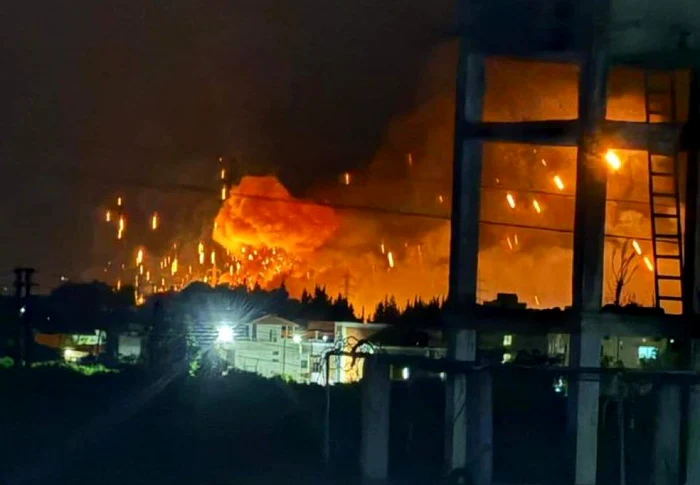 Israelul a atacat o bază rusească în Siria FOTO @Tendar / X