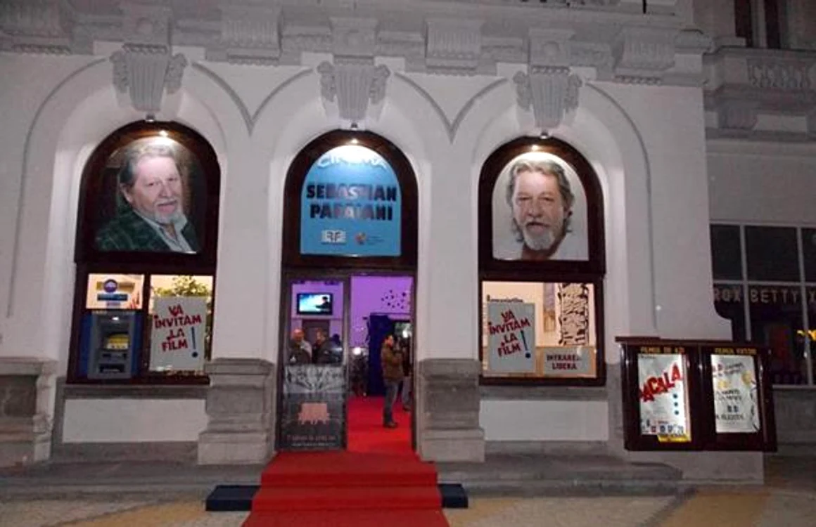 Aşa arăta cinematograful Sebastian Papaiani la deschdere foto: societatesicultura.ro