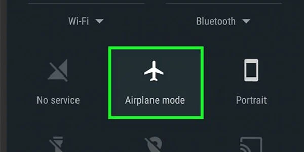 telefon mod avion