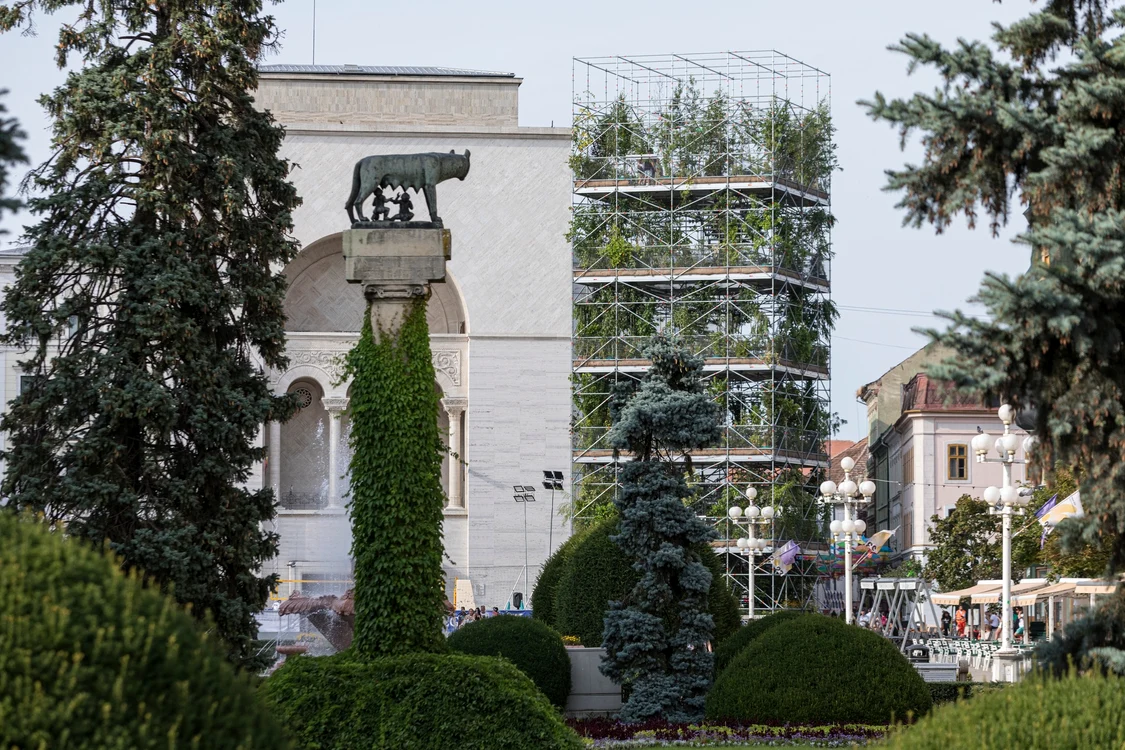 Turnul-peipieneră din Timișora FOTO Facebook/Dominic Fritz
