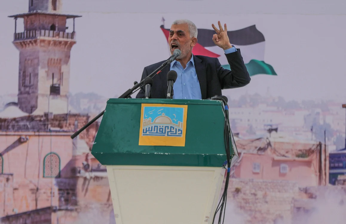 Liderul Hamas Yahya Sinwar FOTO Profimedia