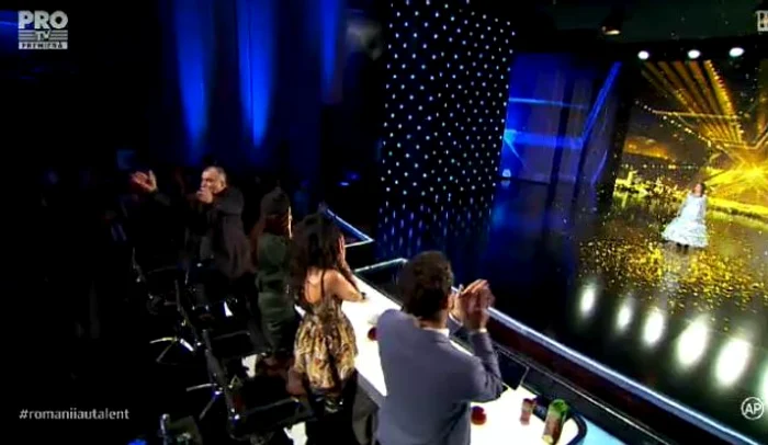 Cel mai nou membru al juriului a apăsat butonul auriu