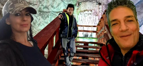 Silvia Lăuneanu, Mihai Trăistariu și Rareș Dragomir merg adesea la salinele Turda și Prahova 