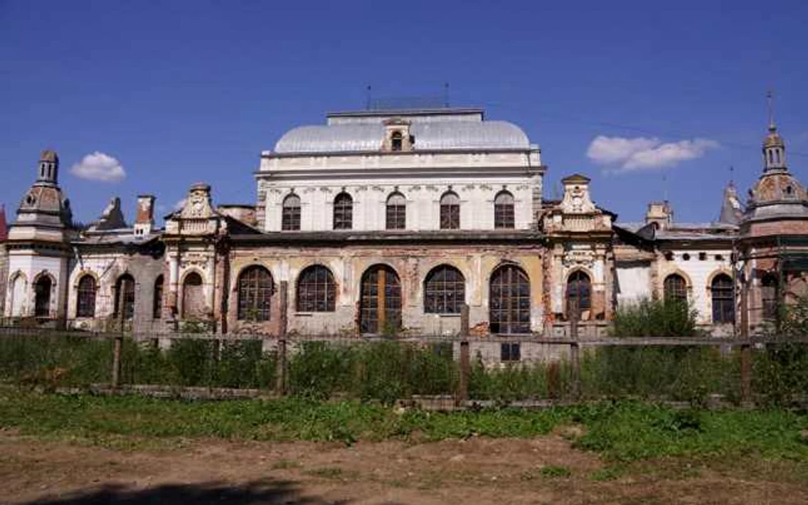Cazinoul din Vatra Dornei este într-o stare deplorabilă. FOTO