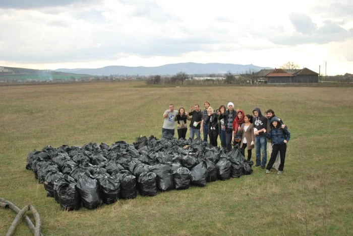 Voluntarii au fost mândrii ce munca lor