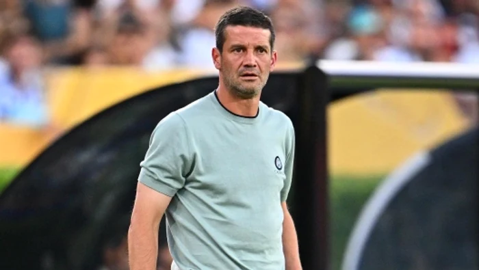 Cristi Chivu, în timpul jocului cu Monterrey