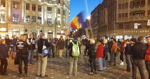 Miting în Timişoara