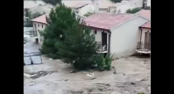 Deja devastată de inundaţii, Bulgaria e ameninţată de noi ploi. FOTO: captură video/reţele sociale