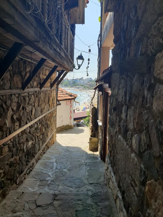 Alee din Sozopol. FOTO: R.F.