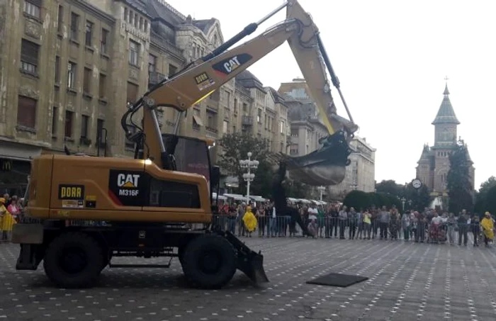 Timişoara în reconstrucţie - spectacol din Seszonul România-Franţa