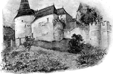 Turnul Alb, Palatul mare dinspre oras, Terasa de artilerie (foto: Muzeul Castelul Corvinilor)