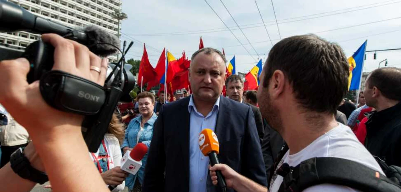 Igor Dodon, preşedintele Partidului Socialiştilor din Republica Moldova. FOTO: Arhiva Adevărul