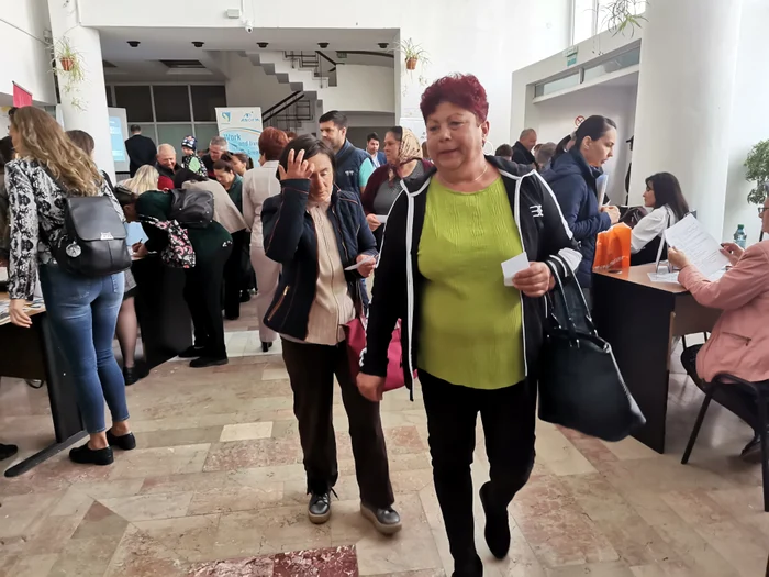 Cei mai mulți participanți au fost interesați să-și păstreze indemnizația de șomaj FOTO: A.M.