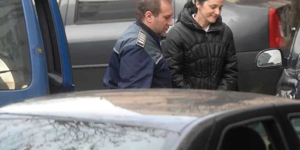 Alina Bica in arest FOTO MEDIAFAX