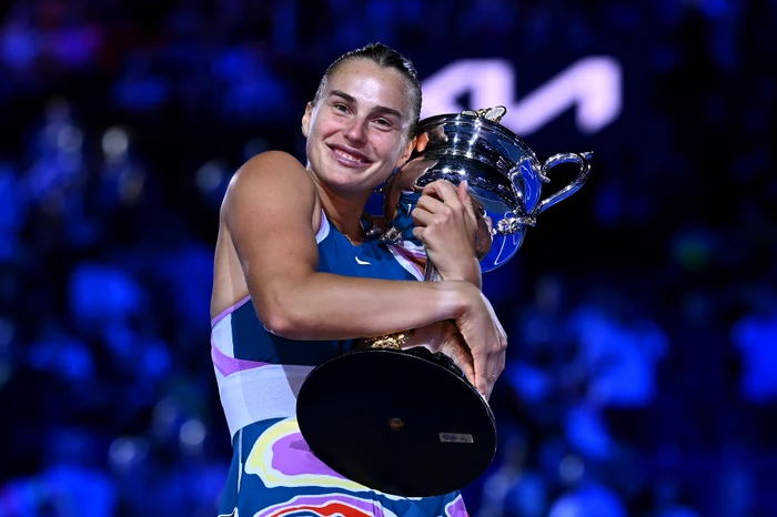 Aryna Sabalenka e campioană la Australian Open. Foto Getty images