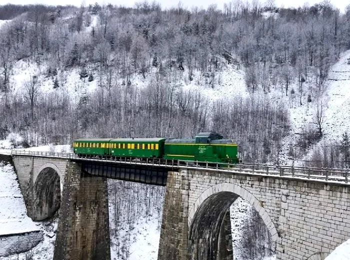 Calea ferată Oravița-Anina FOTO Facebook Vatra Satelor din România