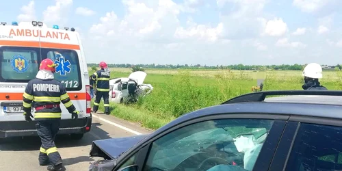 slobozia accident cu 3 raniti la cazanesti foto ipj ialomita
