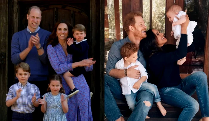 Întâlnire copii Prințul William și ai Prințului Harry jpg