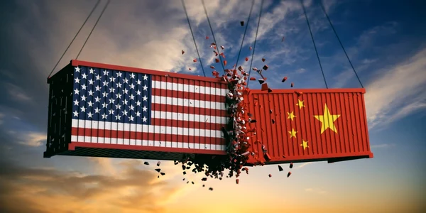 China versus SUA FOTO SHUTTERSTOCK